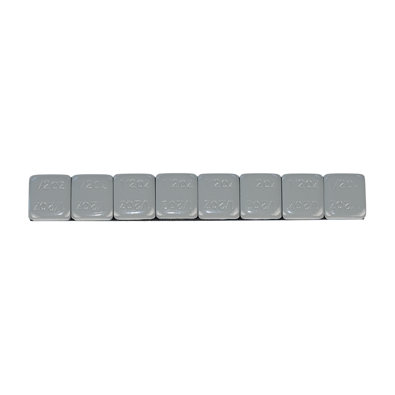 356 Pesos de ruedas adhesivas de acero estándar de 1/2 oz*6