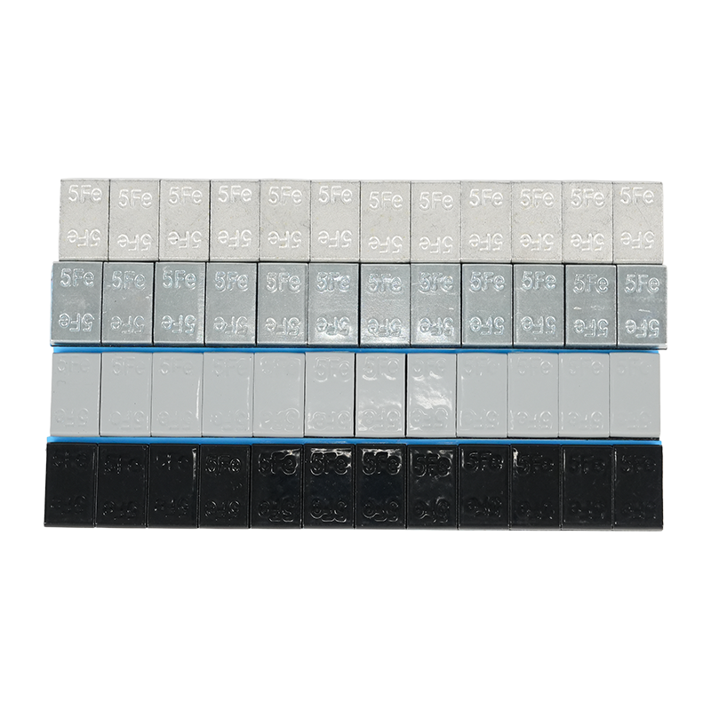 Pesos de ruedas adhesivas de acero 373-15g*12 Pesos de ruedas adhesivas de acero 373-15g*12