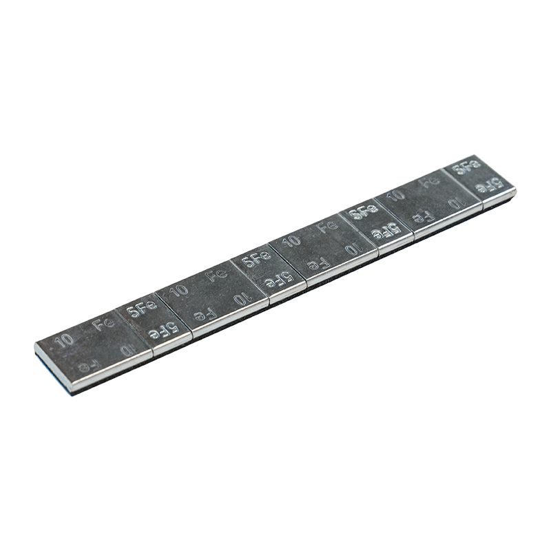 374-1 Pesos de ruedas adhesivas de acero revestidas de zinc de 5 g + 10 g