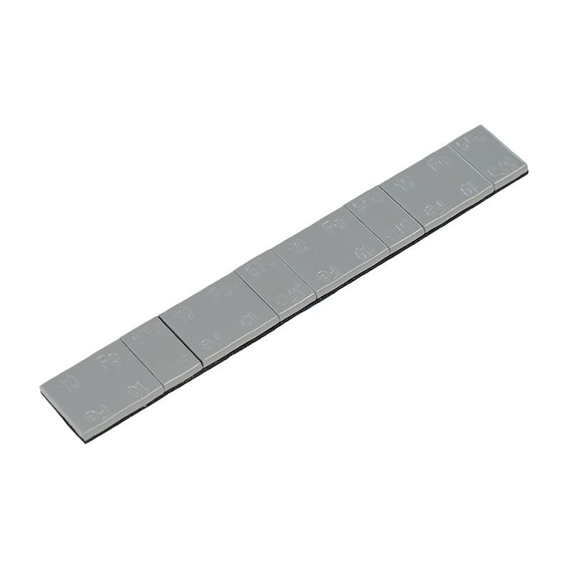 Pesos de ruedas adhesivas de acero con revestimiento gris 374-1-C Premium de 5 g + 10 g