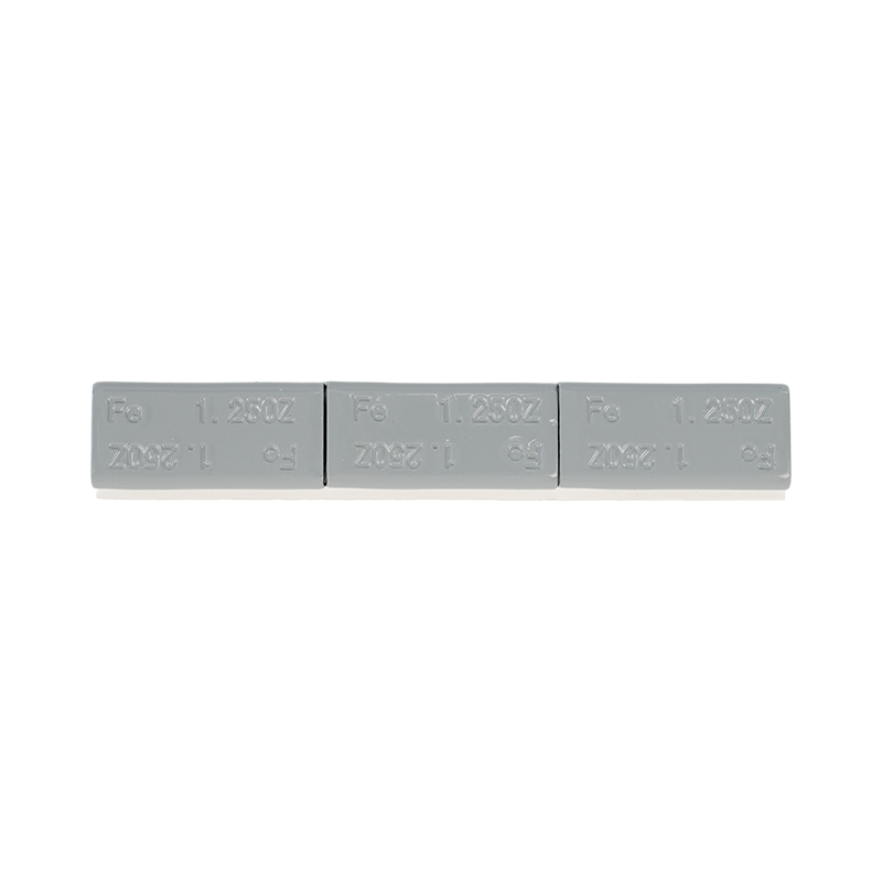 Pesos de ruedas adhesivas de acero de 1,25 oz*3 con revestimiento gris de primera calidad Pesos de ruedas adhesivas de acero de 1,25 oz*3 con revestimiento gris de primera calidad