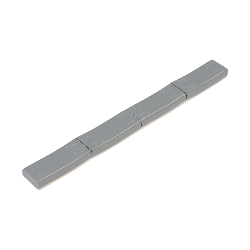 Pesos de ruedas adhesivas de acero con revestimiento gris premium de 2 oz*4 de alta resistencia
