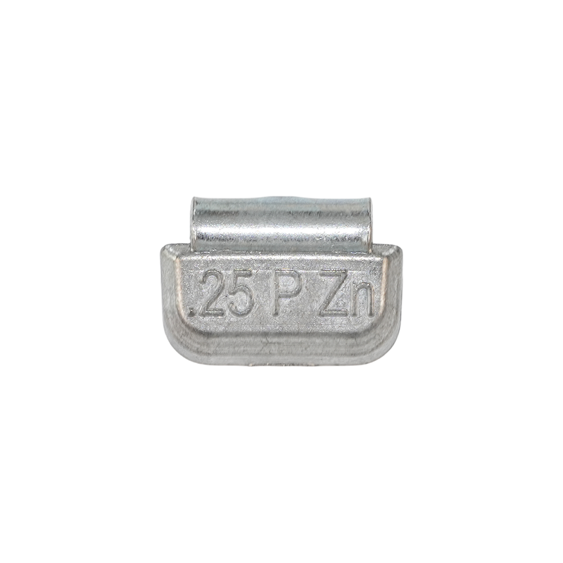 Pesos de ruedas con clip de zinc P estándar para ruedas de mano de vehículos de pasajeros Pesos de ruedas con clip de zinc P estándar para ruedas de mano de vehículos de pasajeros