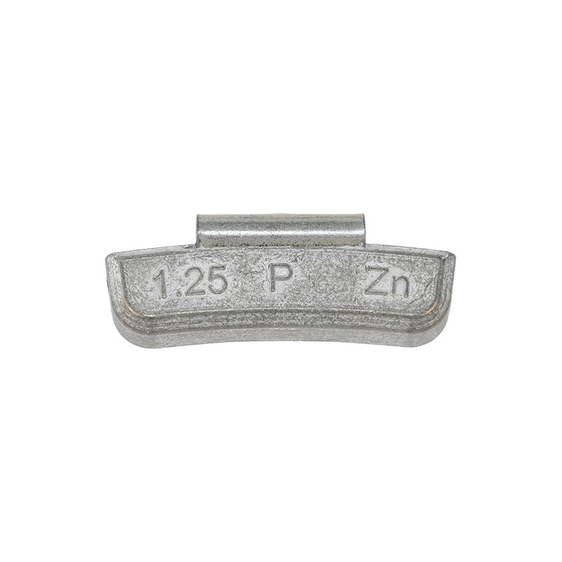 Pesos de ruedas con clip de zinc P estándar para ruedas de mano de vehículos de pasajeros Pesos de ruedas con clip de zinc P estándar para ruedas de mano de vehículos de pasajeros