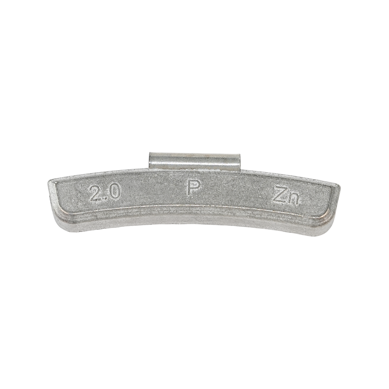 Pesos de ruedas con clip de zinc P estándar para ruedas de mano de vehículos de pasajeros Pesos de ruedas con clip de zinc P estándar para ruedas de mano de vehículos de pasajeros