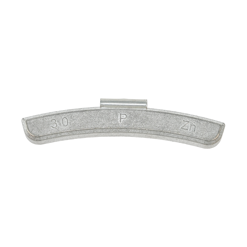 Pesos de ruedas con clip de zinc P estándar para ruedas de mano de vehículos de pasajeros Pesos de ruedas con clip de zinc P estándar para ruedas de mano de vehículos de pasajeros