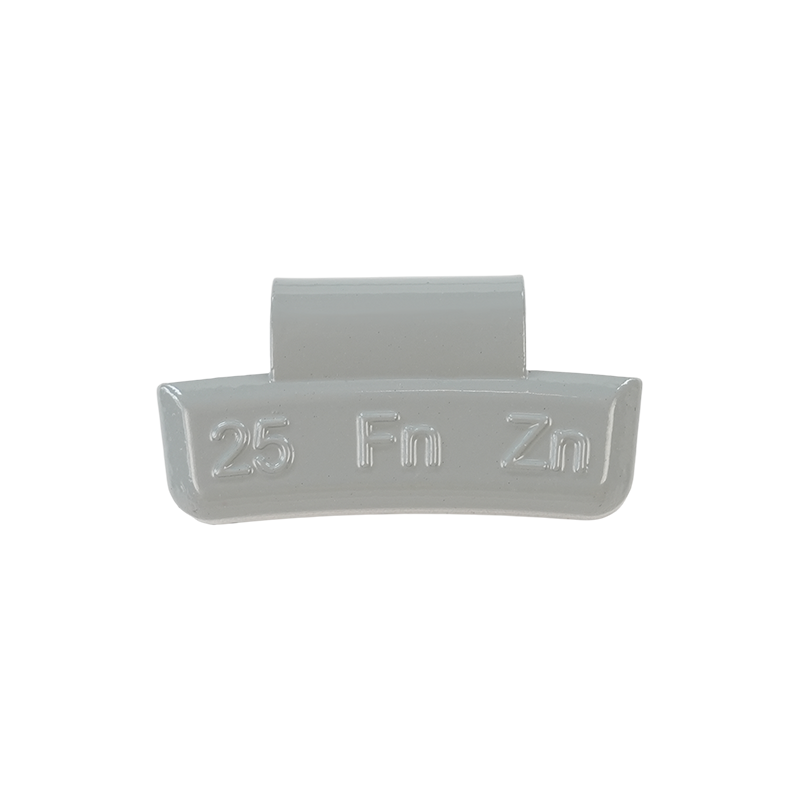 Pesos de rueda con revestimiento gris y clip FN Profile ZN