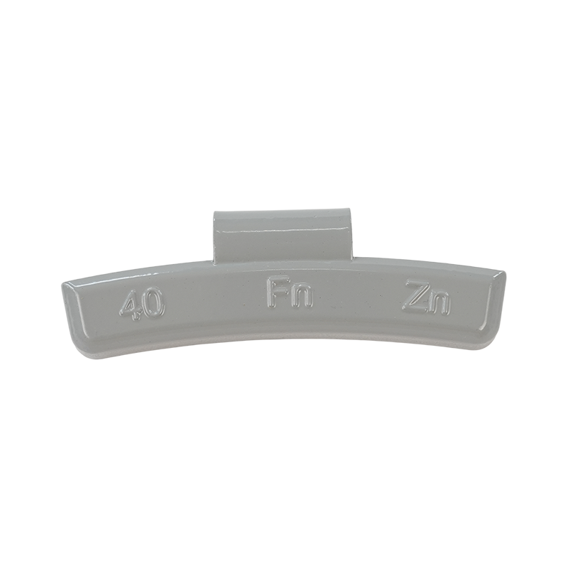 Pesos de rueda con revestimiento gris y clip FN Profile ZN