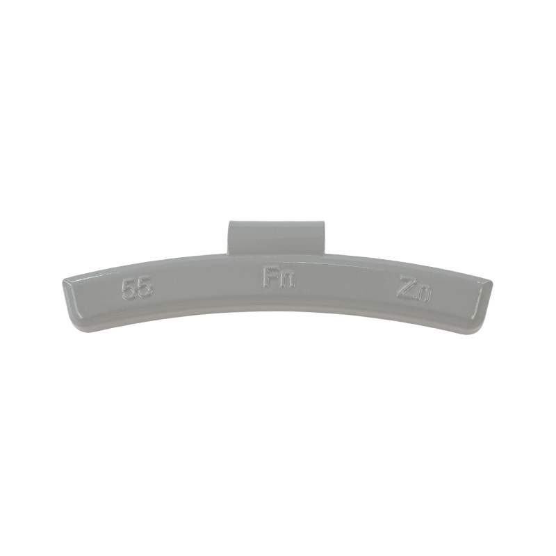 Pesos de rueda con revestimiento gris y clip FN Profile ZN