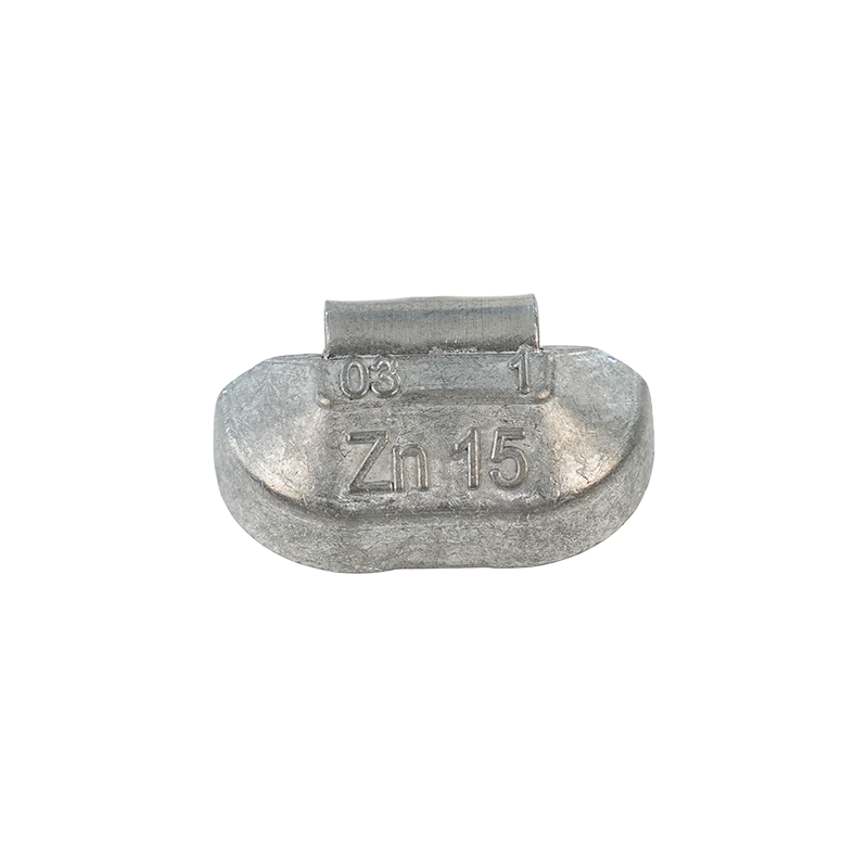 Pesos de equilibrio de ruedas con clip de zinc de alta resistencia ZN03