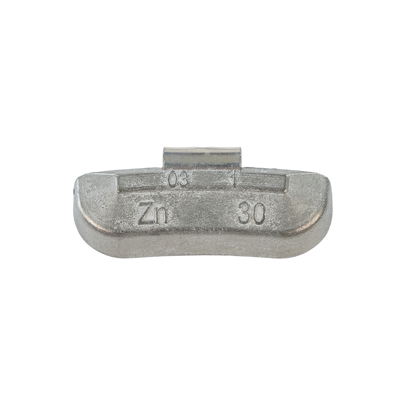 Pesos de equilibrio de ruedas con clip de zinc de alta resistencia ZN03