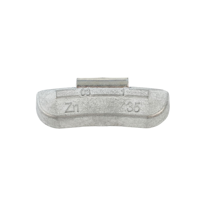 Pesos de equilibrio de ruedas con clip de zinc de alta resistencia ZN03