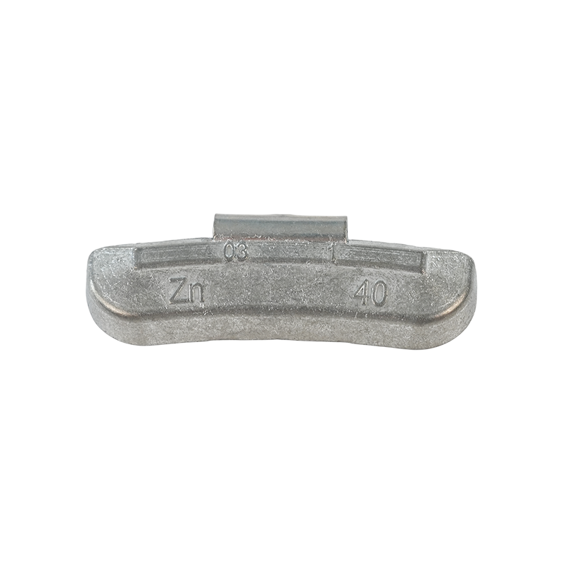Pesos de equilibrio de ruedas con clip de zinc de alta resistencia ZN03