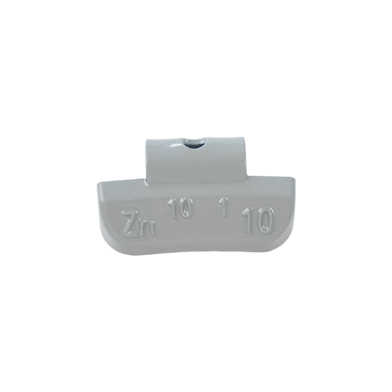 Pesos de rueda con revestimiento gris y clip de perfil ZN10